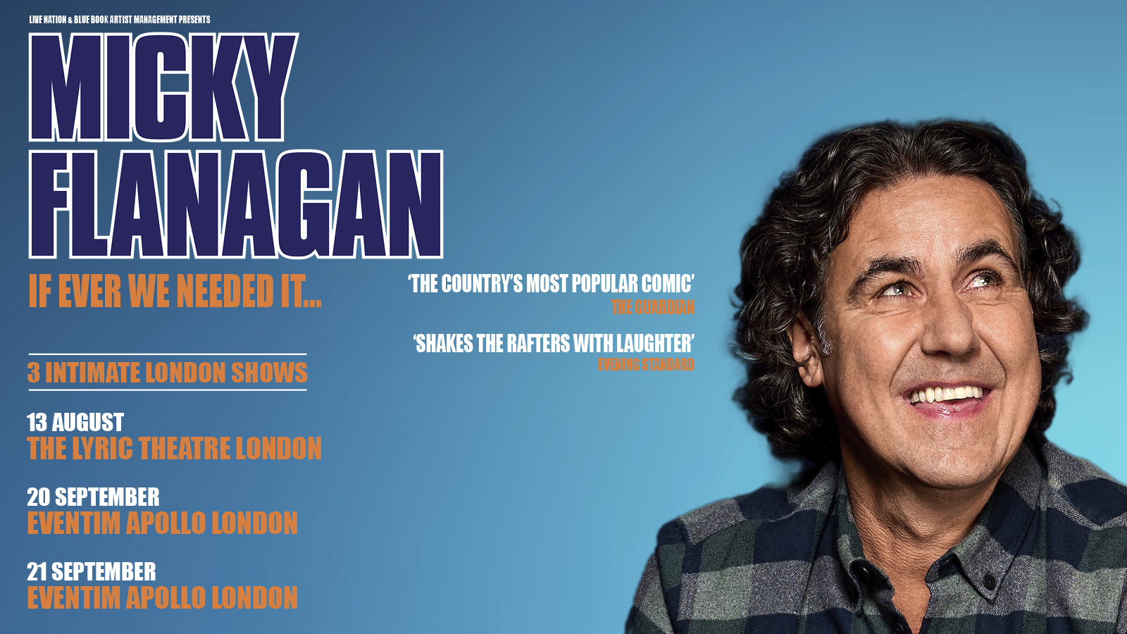 micky flanagan tour presale